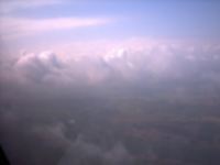 Les nuages et la trouée de Castelnaudary